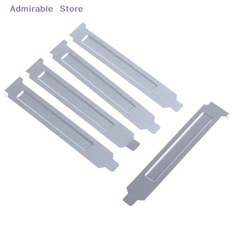 [W]5pcs 12cm Silver PCI Slot C - Dust Filter Pc ulasan dan harga