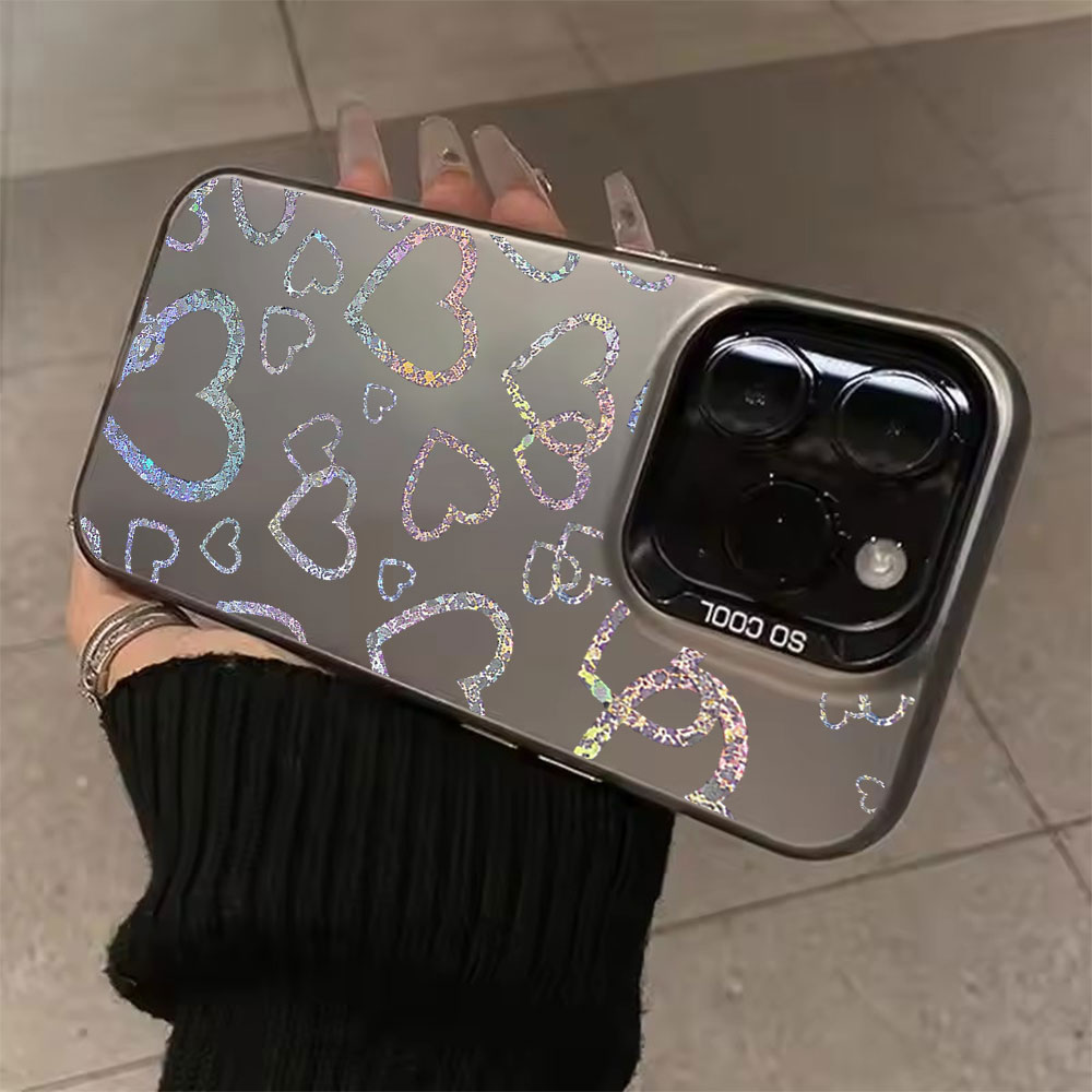 Colorful Heart Print Case For  - Mini Pc Case ulasan dan harga