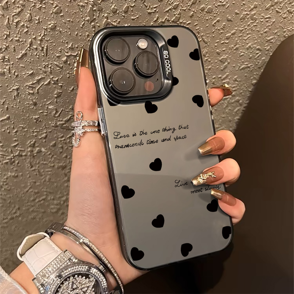 Fashion Cute Love Heart Phone  - Matte Pc Case ulasan dan harga