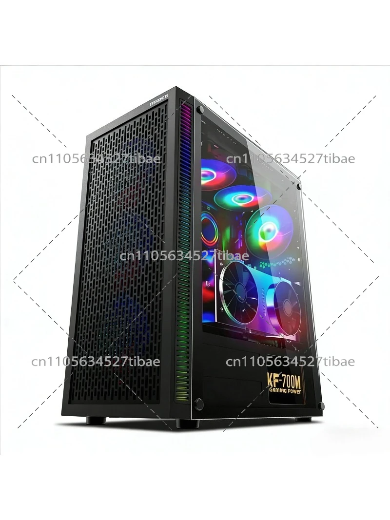 Black E-ATX Computer Case with - Atx Case ulasan dan harga